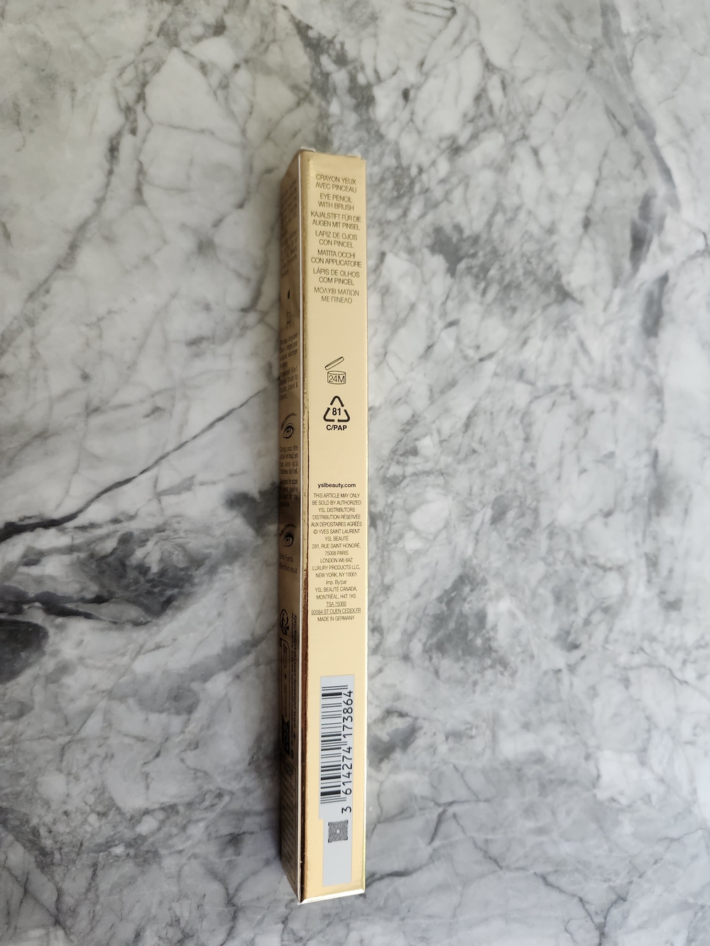 YSL Lines Liberated Waterproof Eye Pencil 11 Unapologetic Pink NIB - Picture 4 of 9